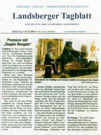 Landsberg Tagblatt_Schumann et Listzt auf ainem Doppio Borgato